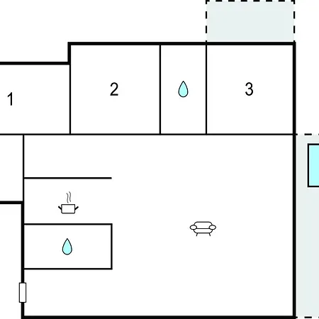 Lovely In With Kitchen * Duboka
