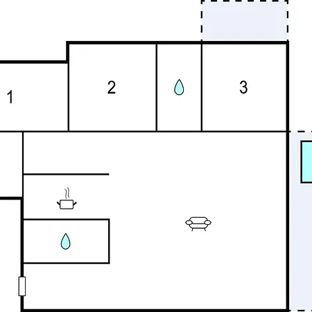 Apartament Lovely In With Kitchen Duboka
